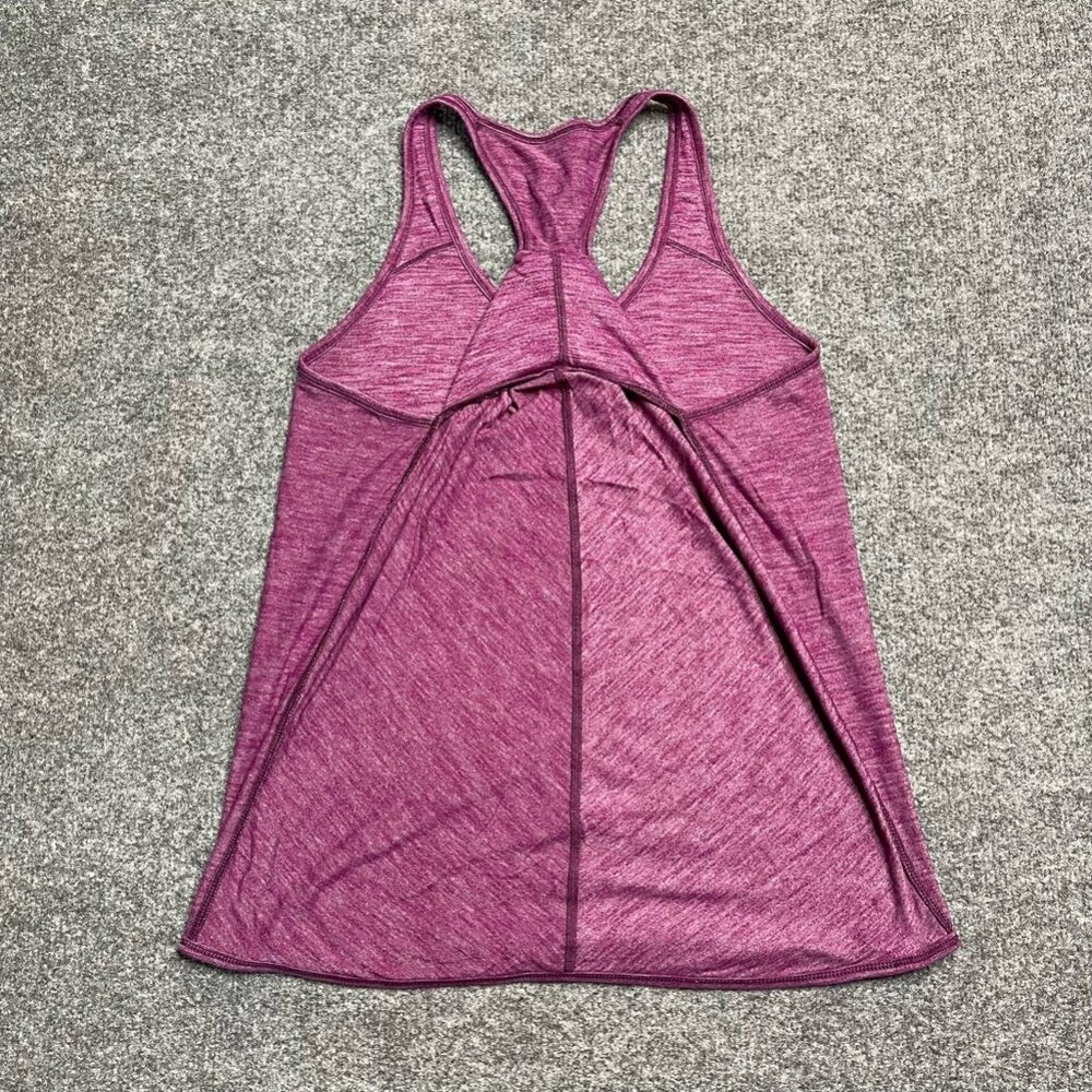 Lululemon Womens Tank Top Shirt Purple Sleeveless Scoop Neck Racerback Yoga 2 - Picture 3 of 8